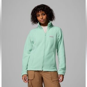 Columbia Women's Mint Green Fleece Jacket